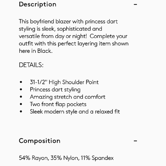 Liverpool Stitch Fix New Stretch Blazer Plus Size 3X Burgandy - Picture 16 of 16